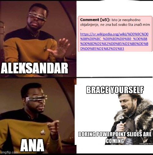 Ana meme poziv
